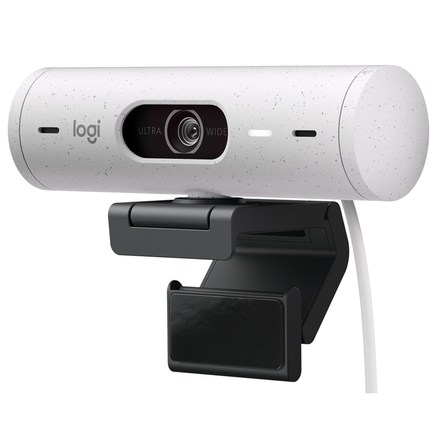 Webkamera Logitech Brio 500 - bílá