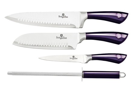 Sada nožů Berlingerhaus BH-2496 Sada nožů nerez 4 ks Carbon PRO Line