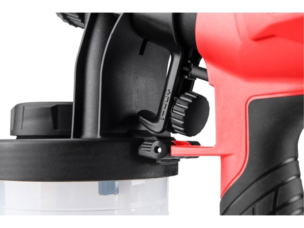 Stříkací pistole Extol Premium 8891863 pistole stříkací HVLP aku SHARE20V, 20V Li-ion, bez baterie a nabíječky (8)