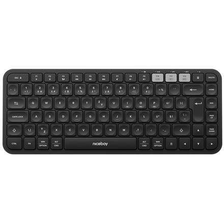 Počítačová klávesnice Niceboy OFFICE K30X BT - černá