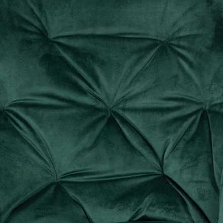 Moderní jídelní židle Autronic Jídelní židle, potah zelená sametová látka, kovová 4nohá podnož, černý lak (DCH-421 GRN4) (12)