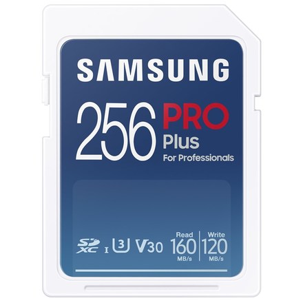 Paměťová karta Samsung SDXC karta 256GB PRO PLUS