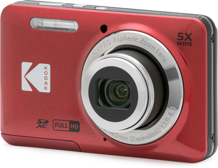 Kompaktní fotoaparát Kodak Friendly Zoom FZ55 Red (1)