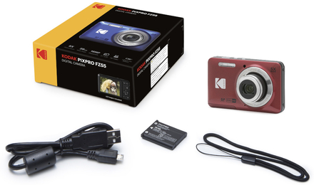 Kompaktní fotoaparát Kodak Friendly Zoom FZ55 Red (5)