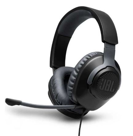 Sluchátka s mikrofonem JBL Quantum 100 - černý