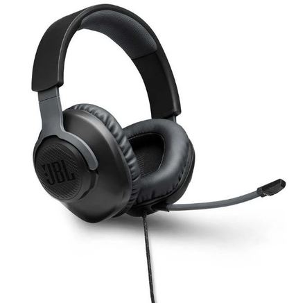 Sluchátka s mikrofonem JBL Quantum 100 - černý (1)