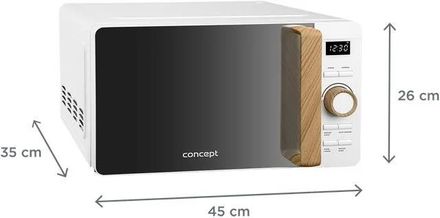 Mikrovlnná trouba Concept MT4420wh (2)