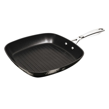 Pánev grilovací s titanovým povrchem Berlingerhaus BH-6658 28 cm Shine Basalt Collection