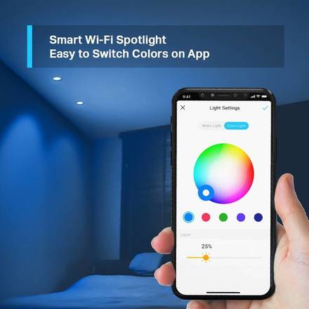Chytrá žárovka TP-Link Tapo L630, Smart Wi-Fi, GU10, 3, 7W, RGB (2)