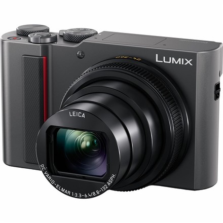 Kompaktní fotoaparát Panasonic Lumix DC-TZ200DEG, stříbrný