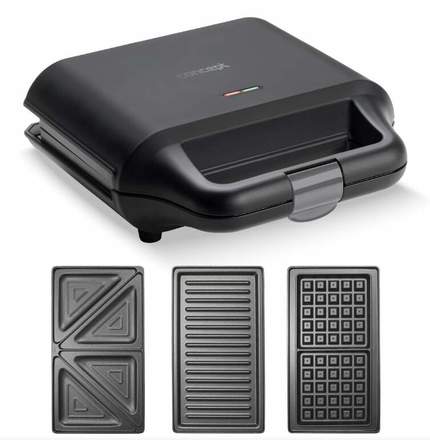 Sendvičovač Concept SV3054 Sendvičovač s výměnnými deskami 3v1 700 W