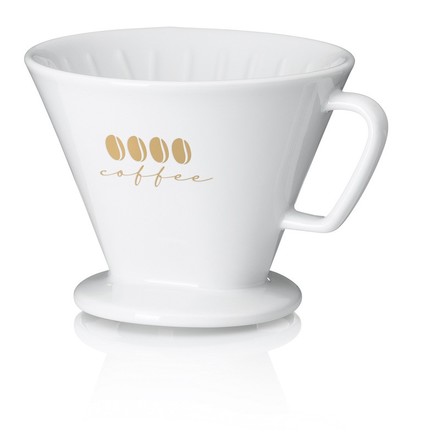 Kávový filtr Kela KL-12492 porcelánový Excelsa L bílá