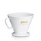 Kávový filtr Kela KL-12492 porcelánový Excelsa L bílá (2)