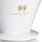 Kávový filtr Kela KL-12490 porcelánový Excelsa S bílá (1)