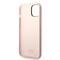 Kryt na mobil Karl Lagerfeld Liquid Silicone Karl Head na Apple iPhone 14 Plus - růžový (3)