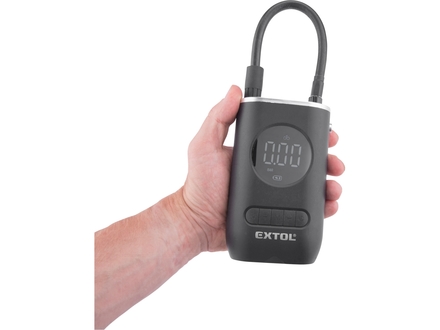 Aku kompresor Extol Premium (8891511) 10,8bar, USB nabíjení (2)