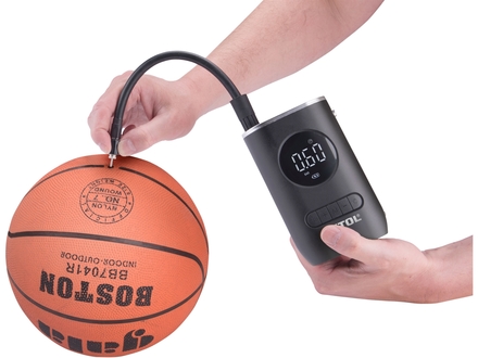 Aku kompresor Extol Premium (8891511) 10,8bar, USB nabíjení (7)