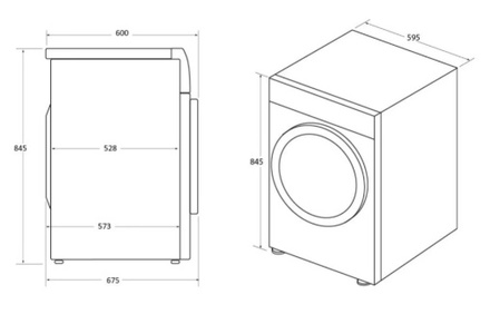 Sušička prádla Haier HD80-A3959R-S (1)