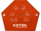 Úhelník Extol Premium (8815194) magnet-úhelník svařovací, 30°-45°-60°-75°-90°-135°, nosnost do 22kg (1)