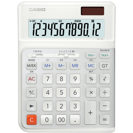 Kalkulačka Casio DE 12 E ERG0