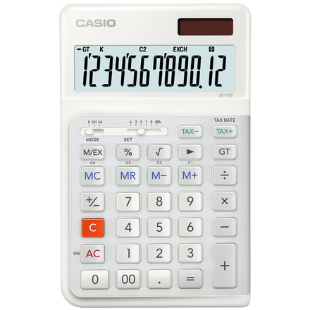 Kalkulačka Casio JE 12 E ERGO