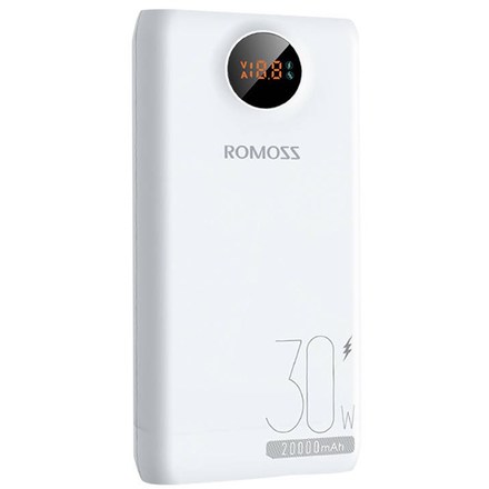 Powerbank Romoss SW20S Pro 20000mAh 30W - bílá