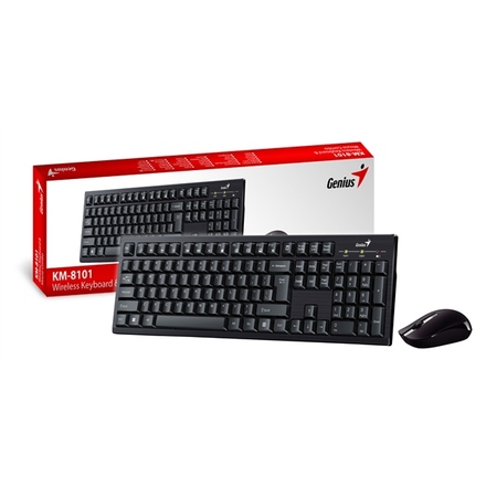 Set klávesnice a myši Genius KM-8101, CZ/ SK layout - černá