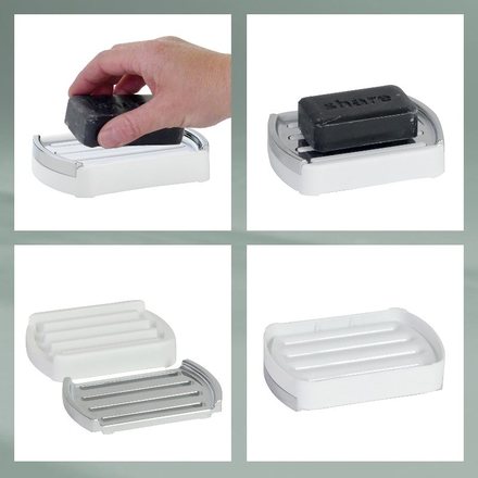 Miska na mýdlo Kela KL-24550 Marta plast zelená (3)