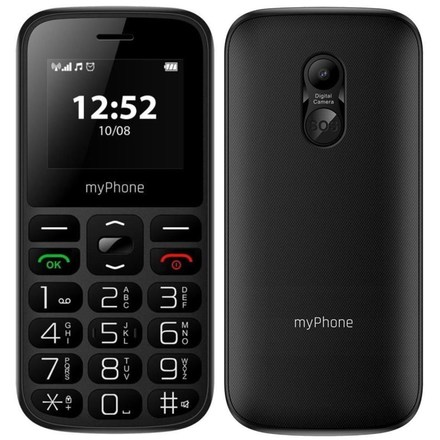 Mobilní telefon myPhone Halo A Senior - černý