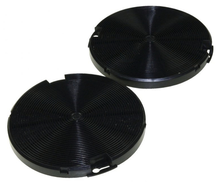 Uhlíkový filtr do odsavače par Beko UF 17 (2ks) Uhlíkový filtr pro CTB 6407X kulatý