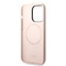 Kryt na mobil Karl Lagerfeld MagSafe Liquid Silicone Karl Head na Apple iPhone 14 Pro Max - růžový (3)