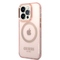Kryt na mobil Guess Translucent MagSafe na Apple iPhone 14 Pro Max - růžový (1)