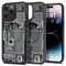 Kryt na mobil Spigen Ultra Hybrid Zero One s MagSafe pro iPhone 14 Pro - šedý (1)