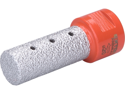 Brusná korunka Extol Premium 8801857 diamantová, O 20mm, závit M14 (1)