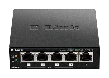 Switch D-Link DGS-1005P/ E