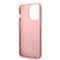 Kryt na mobil Guess Glitter Flakes Metal Logo na Apple iPhone 14 Pro - růžový (2)