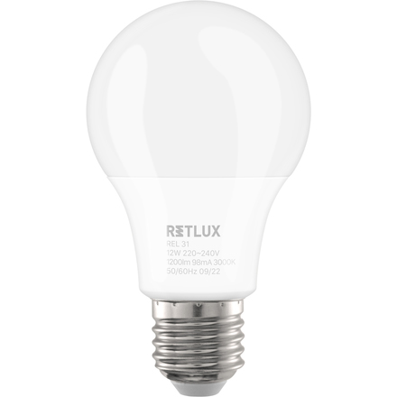Sada LED žárovek Retlux REL 31 LED A60 2x12W E27 WW