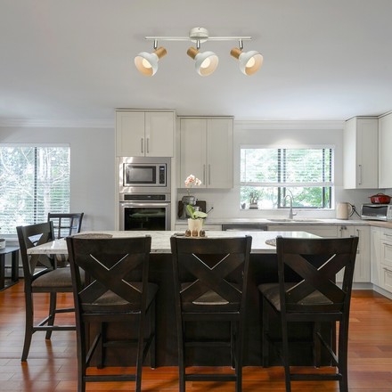 Bodové stropní svítidlo Rabalux 5945 Holly bílá/buk 3xE14/40W/230V bílá (3)