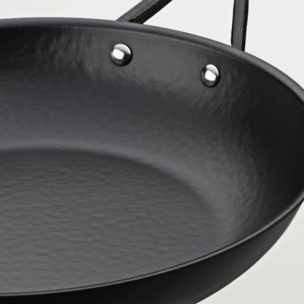 Pánev Kela KL-12602 železná Rhino černá 28cm (5)