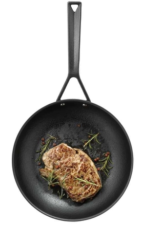 Pánev Kela KL-12602 železná Rhino černá 28cm (6)