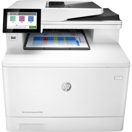 Multifunkční laserová tiskárna HP Color LaserJet Enterprise MFP M480f bílý (3QA55A)