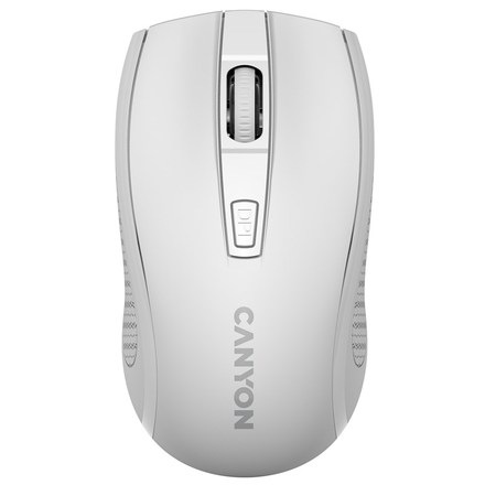 Bezdrátová počítačová myš Canyon CMSW07 - bílá
