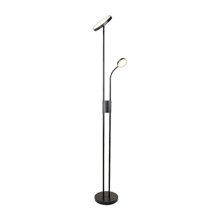 Stojací lampa Rabalux 3240 OPHUS LED Stmívatelná stojací lampa LED/18,5W/230V + LED/4,5W černá