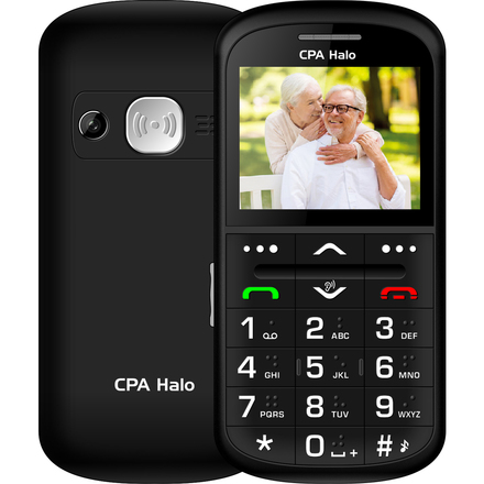 Mobilní telefon pro seniory CPA Halo 11 Pro - černý