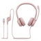 Sluchátka s mikrofonem Logitech H390 USB - růžový (3)