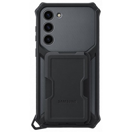 Kryt na mobil Samsung Rugged Gadget na Galaxy S23+ - černý