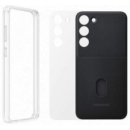 Kryt na mobil Samsung Frame na Galaxy S23+ - černý
