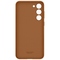 Kryt na mobil Samsung Leather na Galaxy S23+ - hnědý (4)