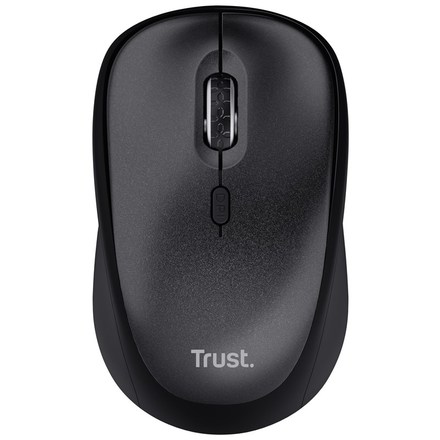 Bezdrátová počítačová myš Trust TM-201 Silent optická/ 4 tlačítek/ 1600DPI - černá