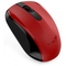 Bezdrátová počítačová myš Genius NX-8008S optická/ 3 tlačítek/ 1200DPI - černá/ červená (1)
